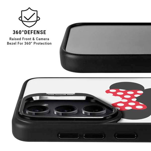 Disney Minnie Mouse Symbol Galaxy S25 FE Kickstand Case