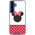 Disney Minnie Mouse Symbol Galaxy S25 Plus Clear Case