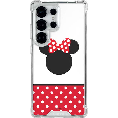 Disney Minnie Mouse Symbol Galaxy S25 Ultra Clear Case