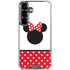 Disney Minnie Mouse Symbol Galaxy S26 Clear Case