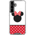 Disney Minnie Mouse Symbol Galaxy S26 Plus Clear Case