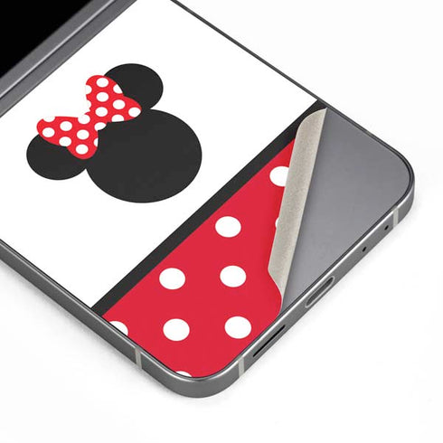 Disney Minnie Mouse Symbol Galaxy Z Flip6 Skin