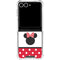 Disney Minnie Mouse Symbol Galaxy Z Flip7 Clear Case