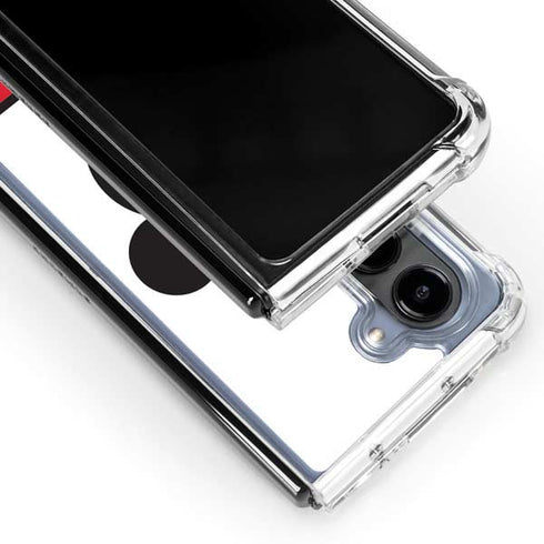 Disney Minnie Mouse Symbol Galaxy Z Fold5 5G Clear Case