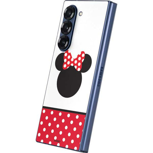 Disney Minnie Mouse Symbol Galaxy Z Fold6 Skin