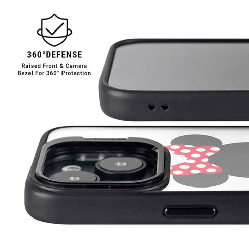 Disney Minnie Mouse Symbol iPhone 14 Kickstand Case