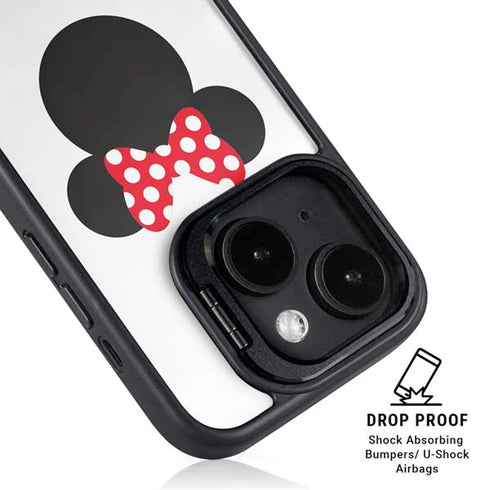 Disney Minnie Mouse Symbol iPhone 15 Plus Kickstand Case