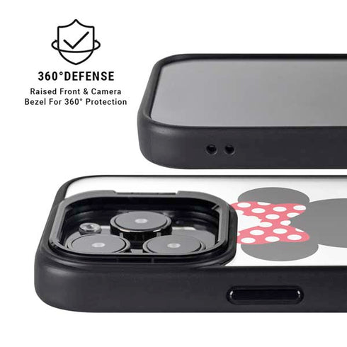 Disney Minnie Mouse Symbol iPhone 15 Pro Max Kickstand Case