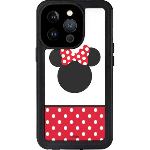 Disney Minnie Mouse Symbol iPhone 15 Pro Waterproof Case