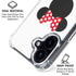 Disney Minnie Mouse Symbol iPhone 16 Plus Clear Case