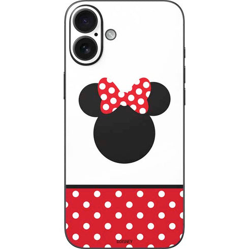 Disney Minnie Mouse Symbol iPhone 16 Plus Skin