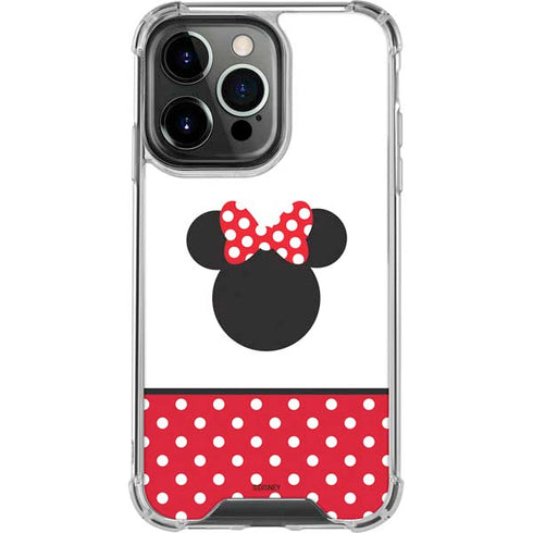 Disney Minnie Mouse Symbol iPhone 16 Pro Clear Case
