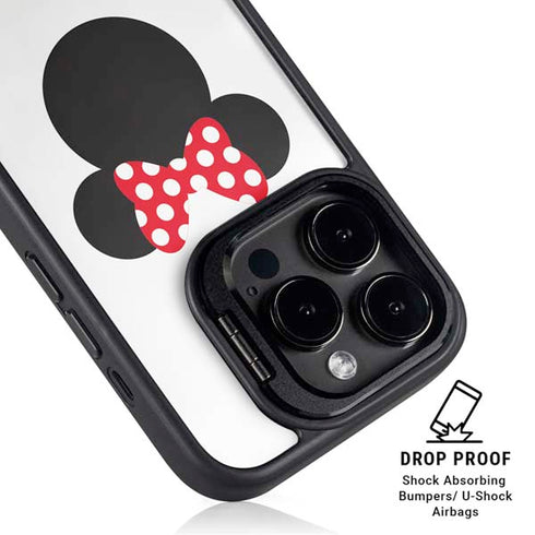 Disney Minnie Mouse Symbol iPhone 16 Pro Kickstand Case
