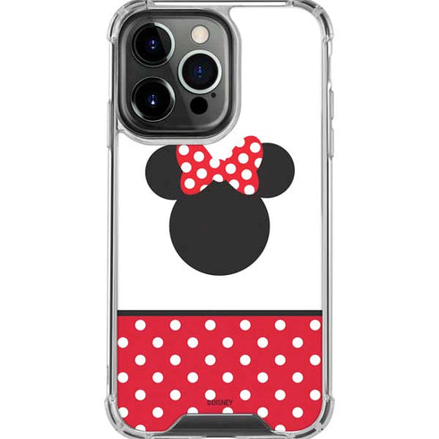 Disney Minnie Mouse Symbol iPhone 16 Pro Max Clear Case