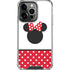 Disney Minnie Mouse Symbol iPhone 16 Pro Max Clear Case