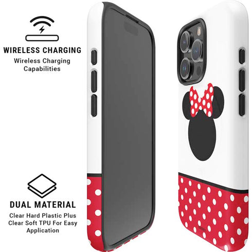 Disney Minnie Mouse Symbol iPhone 16 Pro Max Magsafe Impact Case