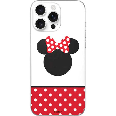 Disney Minnie Mouse Symbol iPhone 16 Pro Max Skin