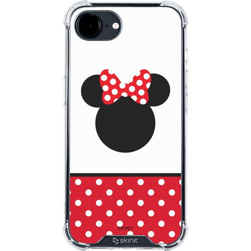 Disney Minnie Mouse Symbol iPhone 16e Clear Case