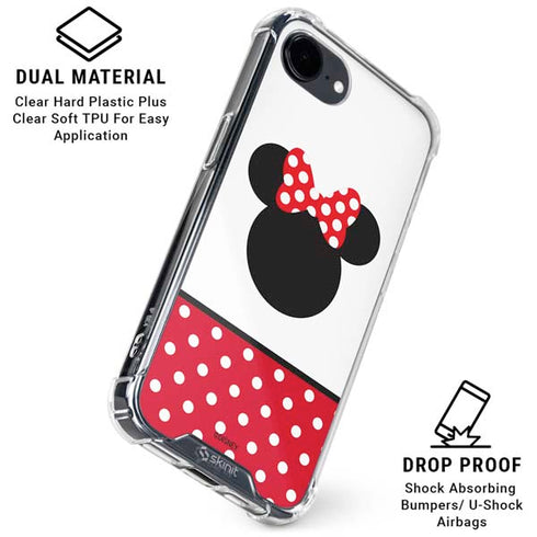 Disney Minnie Mouse Symbol iPhone 16e Clear Case