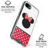 Disney Minnie Mouse Symbol iPhone 16e Clear Case