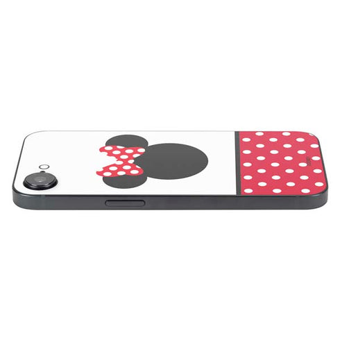 Disney Minnie Mouse Symbol iPhone 16e Skin