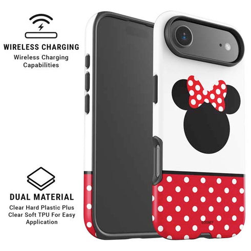 Disney Minnie Mouse Symbol iPhone 17 Air Magsafe Impact Case