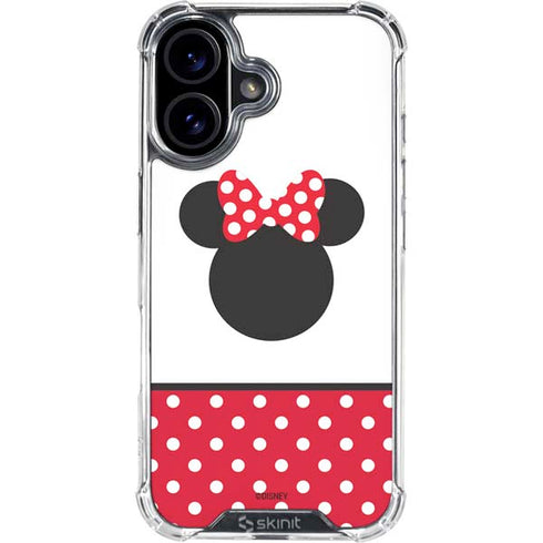 Disney Minnie Mouse Symbol iPhone 17 Clear Case