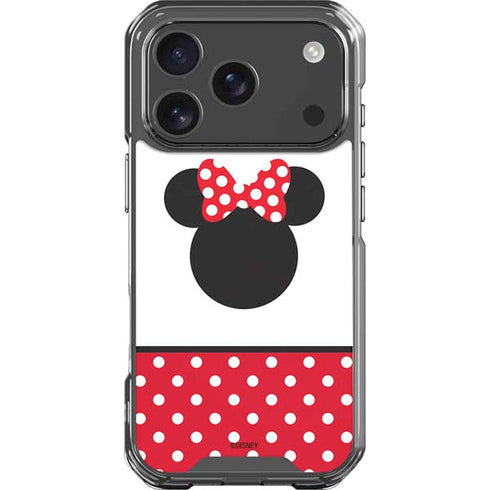 Disney Minnie Mouse Symbol iPhone 17 Pro Clear Case