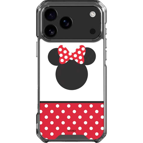 Disney Minnie Mouse Symbol iPhone 17 Pro Max Clear Case