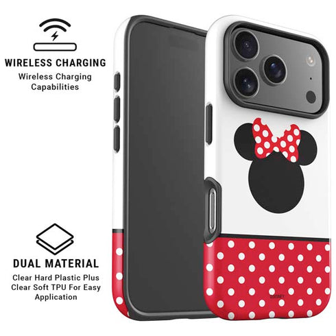 Disney Minnie Mouse Symbol iPhone 17 Pro Max Magsafe Impact Case