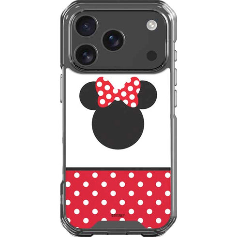 Disney Minnie Mouse Symbol iPhone 18 Pro Clear Case