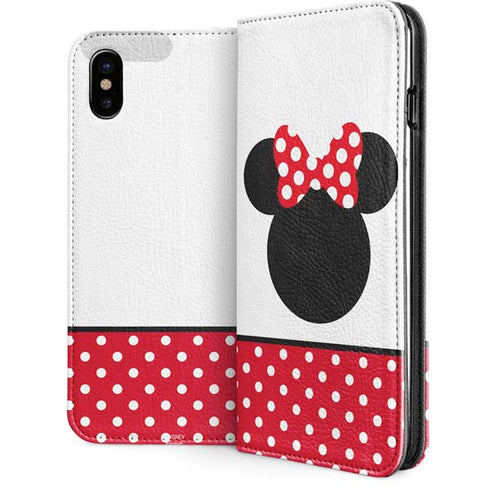 Disney Minnie Mouse Symbol iPhone 8 Folio Case