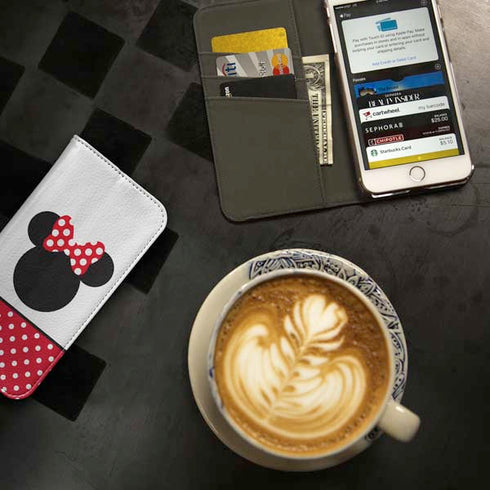 Disney Minnie Mouse Symbol iPhone SE (2nd & 3rd Gen) Folio Case