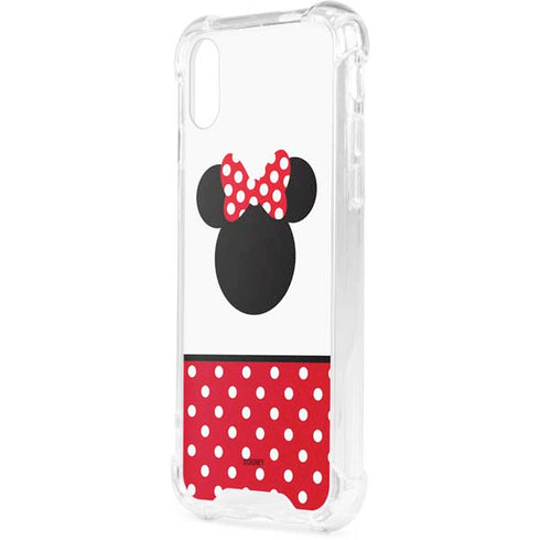Disney Minnie Mouse Symbol iPhone XS Clear Case