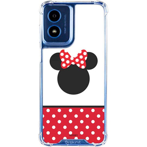 Disney Minnie Mouse Symbol Moto G 5G (2024) Clear Case
