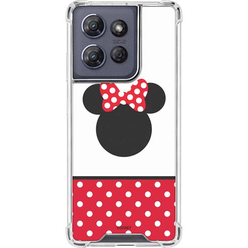 Disney Minnie Mouse Symbol Moto G Play 5G (2025) Clear Case