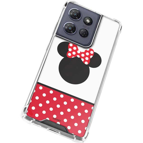 Disney Minnie Mouse Symbol Moto G Play 5G (2025) Clear Case
