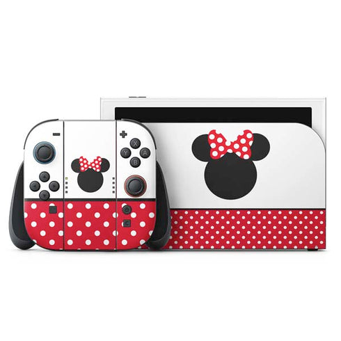 Disney Minnie Mouse Symbol Nintendo Switch 2 (2025) with Joy-Con Skin