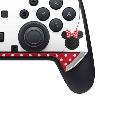 Disney Minnie Mouse Symbol Nintendo Switch 2 (2025) Pro Controller Skin