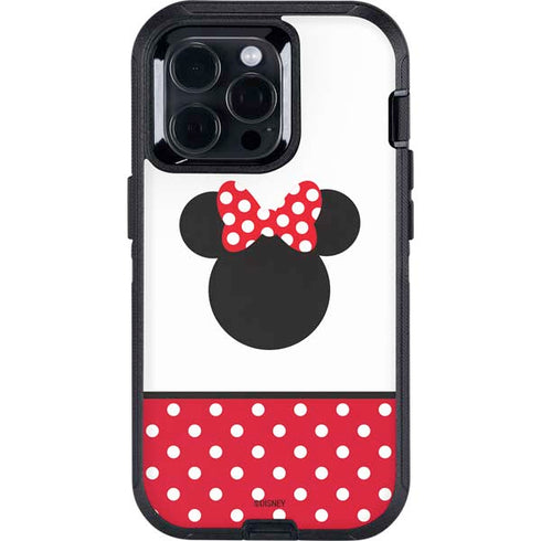 Disney Minnie Mouse Symbol Otterbox Defender iPhone Skin