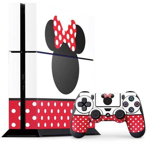 Disney Minnie Mouse Symbol PlayStation PS4 Skins