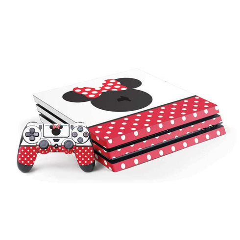 Disney Minnie Mouse Symbol PlayStation PS4 Skins
