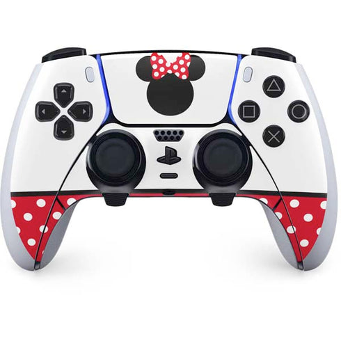 Disney Minnie Mouse Symbol PS5 DualSense Edge Pro Controller Skin