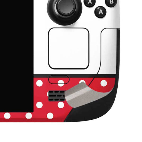 Disney Minnie Mouse Symbol Steam Deck Handheld Gaming Computer OLED Skin