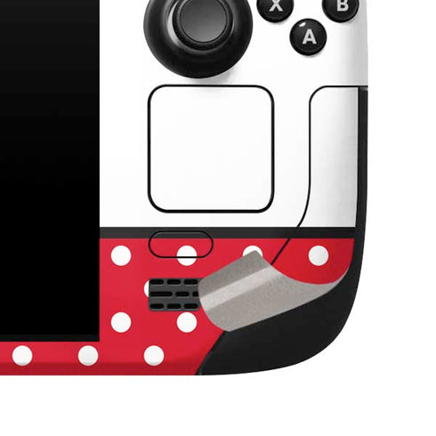 Disney Minnie Mouse Symbol Steam Deck Handheld Gaming Computer Skin
