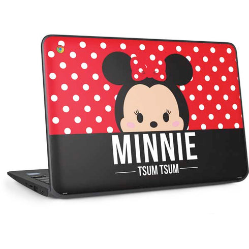 Disney Tsum Tsum Minnie Mouse HP Chromebook Skin