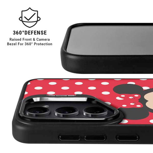 Disney Tsum Tsum Minnie Mouse Galaxy S25 Kickstand Case