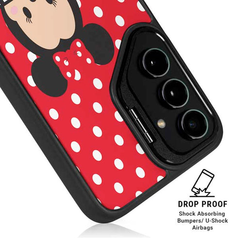 Disney Tsum Tsum Minnie Mouse Galaxy S25 Kickstand Case