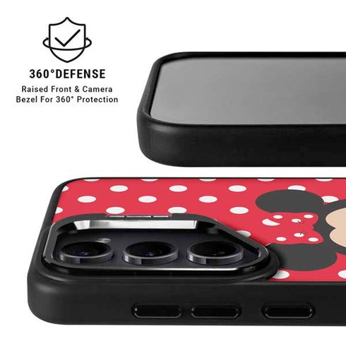 Disney Tsum Tsum Minnie Mouse Galaxy S25 Ultra Kickstand Case