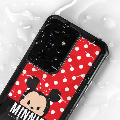 Disney Tsum Tsum Minnie Mouse Galaxy S24 Ultra Waterproof Case